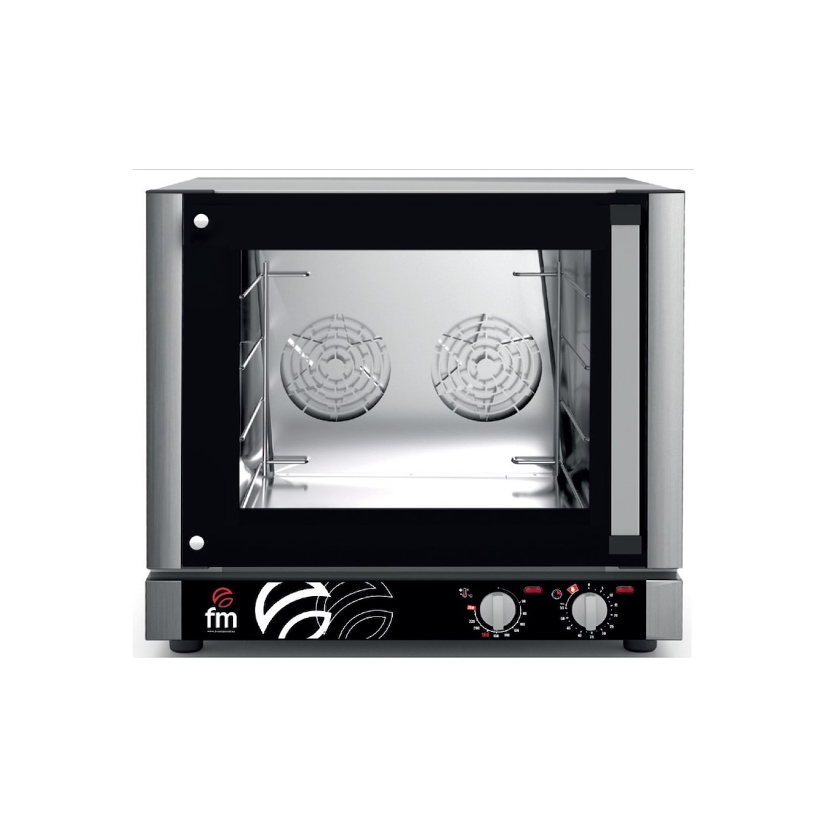 Horno Eléctrico de Convección para 4 Bandejas 430x340 Apertura Lateral RXL 304