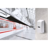 thumbnail of Automatischer Desinfektionsmittelspender, ABS Kunststoff, 12 x 12,5 x 28 cm, 1 Liter, nachfüllbar, wandmontierbar, weiß