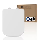 thumbnail of Helma Duroplast WC-Sitz WHITE, E-Form, mit Absenkautomatik und Schnellverschluss