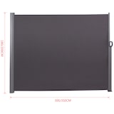 thumbnail of Ecrã de privacidade Lovington antracite/180x300 cm