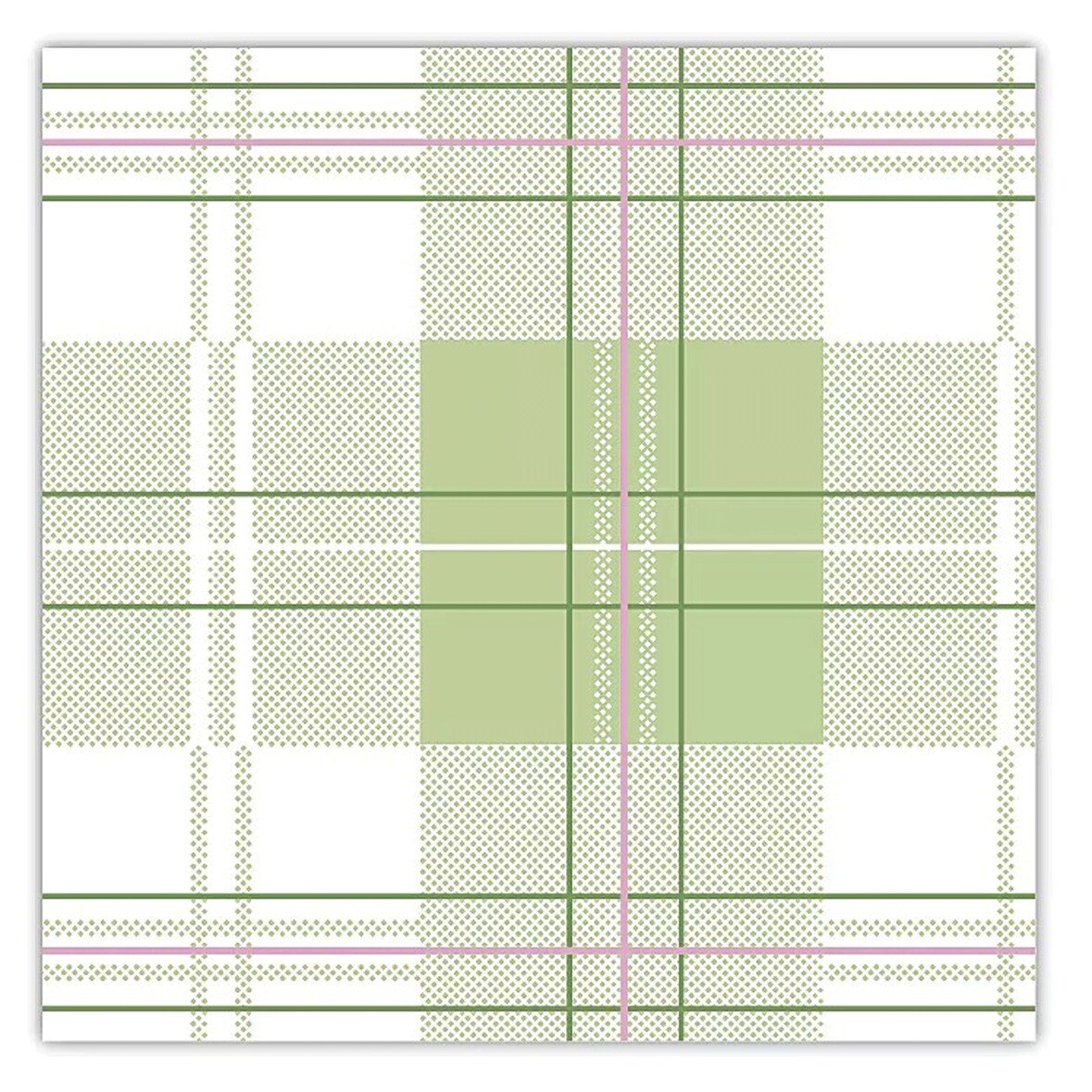 25 Servietten stoffähnlich 40x40cm Airlaid saugstark Einweg Tischservietten zum Falten Papierservietten für Hochzeit Geburtstag Party Karomuster