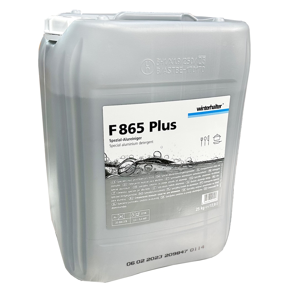 Winterhalter F 865 Plus Alu-Gerätereiniger 25 kg