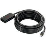 thumbnail of ROLINE Hub USB 3.2 Gen 1 a 4 porte con ripetitore, nero, 10 m
