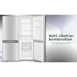 thumbnail of PKM Kühlgefrierkombination KG230KHEIX 173L Inox silber Kühlschrank LED