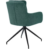 thumbnail of Set van 2 eetkamerstoelen Somers stof groen