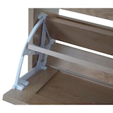 thumbnail of Décoshop26 -Práctico zapatero de tres compartimentos para un almacenamiento organizado 126 x 63 x 24 cm MDF blanco 04_0009743