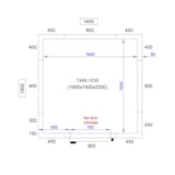 thumbnail of Kühl- Und Frierzelle 1800X1800X2200