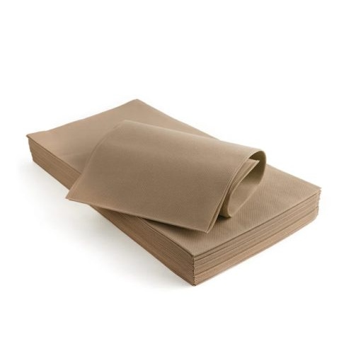 Tovaglia Coprimacchia TNT 120×120 Set 25pz – Cappuccino