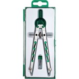 thumbnail of Geometriezirkel silber/dunkelgrün Packung mit 10 Stück