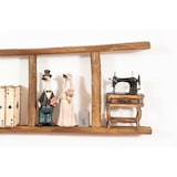 thumbnail of Biscottini Holzleiter 100x28x7 cm - Bodenhandtuchhalter - Badezimmer-Handtuchhalterleiter - Moderne Badezimmer-Dekoleiter