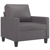 thumbnail of vidaXL Sessel Grau 60 cm Kunstleder