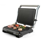 thumbnail of BLACK+DECKER BXGR2200E Grill, plancha de asar de 2200W, apertura 180º, placa antiadherente libre de PFOA, placas de 14.5 x 23 cm, tapa autoajustable