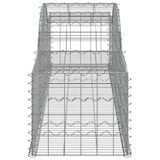 thumbnail of vidaXL Gabionen mit Hochbogen 2 Stk. 300x50x40/60 cm Verzinktes Eisen
