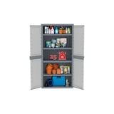 thumbnail of Armario Resina 4 Estantes Gris Jumbo XL Wave