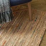 thumbnail of Jute Teppich handgewebt strapazierfähig naturfaser | 200x290cm