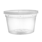 thumbnail of MONOUSO - PP-Schalen met Deckel Transparent “Deli Range” 460ml Ø12cm (240 Stück)