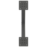 thumbnail of vidaXL Couchtischbeine X-Form 2 Stk. Anthrazit 60x(42-43) cm Stahl