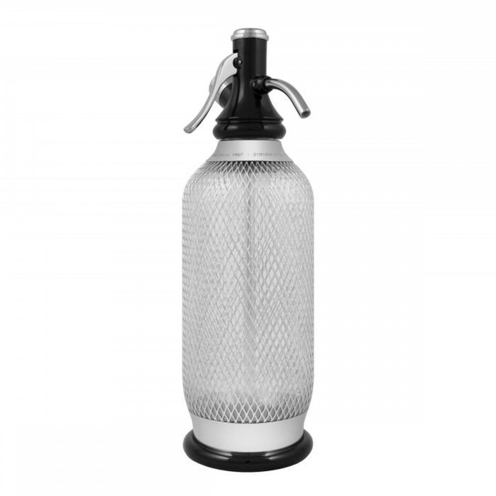 sifón de acero para seltz con red lt 1