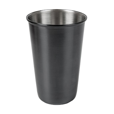 Vasos 'Artinox' 350 Ml Ø 8X11 Cm Negro Inox (12 Unidades)