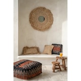thumbnail of Bazar Bizar Kussenhoes van raffia 40x40x5 cm naturel