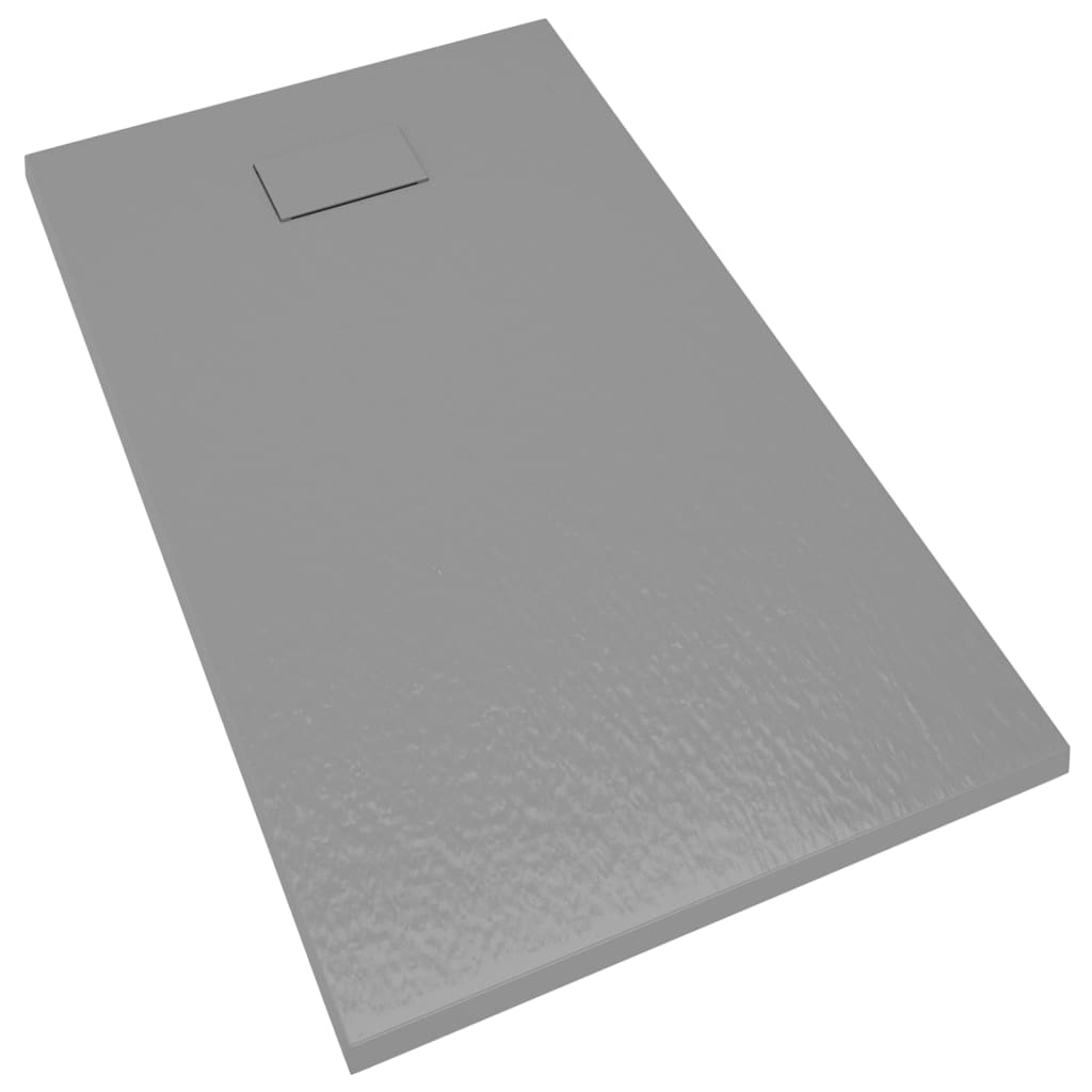 Helloshop26 - Piatto doccia base doccia piatto doccia contenitore doccia bagno WC cabina doccia arredamento casa SMC 120x70 cm 02_0001978