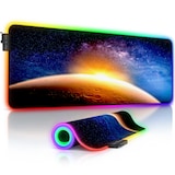 thumbnail of CSL RGB Gaming Mauspad, Gaming Mauspad - 800 x 300 mm XL Mousepad - LED Multi Color, Stars & Mars