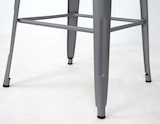 thumbnail of Stehtisch | HxBxT 105x60x60cm | Metall Industriedesign| Grau | Bistrotisch Bartisch