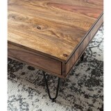 thumbnail of Wohnling Couchtisch 60 x 110 x 40  cm Sheesham Braun