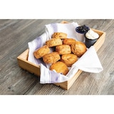 thumbnail of Lage houten serveerkrat | 350x230x50(h)mm