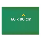 thumbnail of Glas Memoboard, 600 x 800 x 40 mm, grün