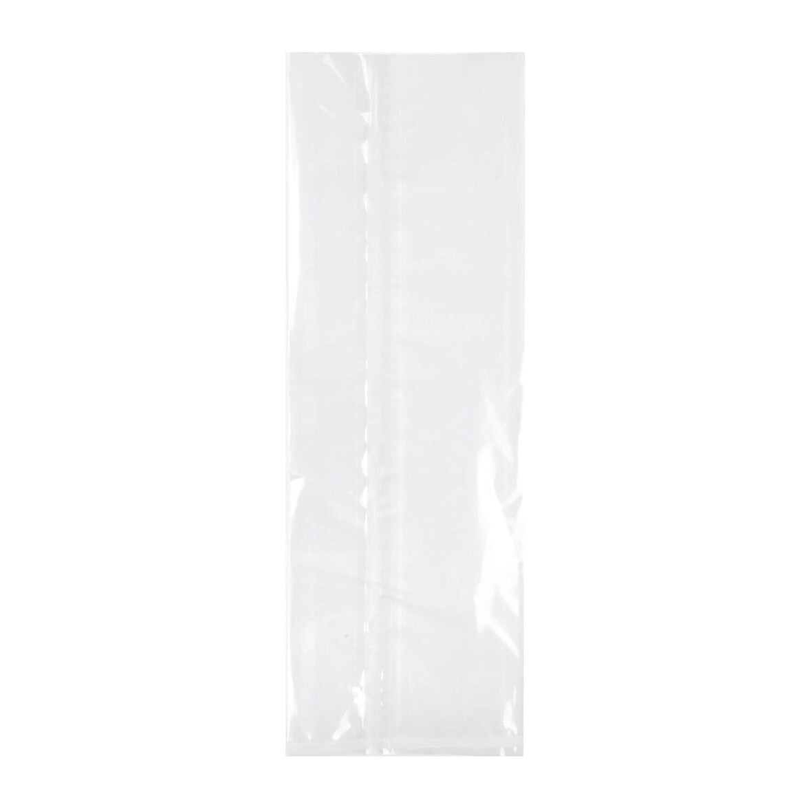1000x Flachbeutel OPP transparent mit Siegelnaht 120 x 220 mm 30my