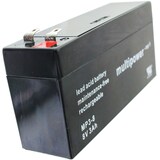 thumbnail of Multipower MP3-8 Blei-Akku 8 Volt 3000mAh mit 2 Faston 4,8mm Steckkontakten