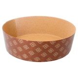 thumbnail of Formas De Cozimento Panettone Laminados  140 G/M2 Ø 18,5X6 Cm Castanho Celulose (390 Unidades)