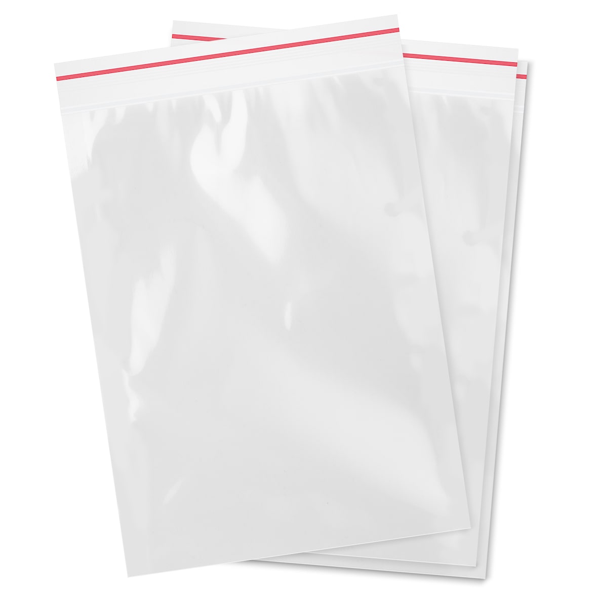 Zip Beutel 100 Stk 150x200 mit Druckverschluss verschließbar Verpackungstuete