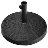 thumbnail of COSTWAY Sonnenschirmständer 22 kg, Schirmständer aus Kunstharz in Rattanoptik für Schirmstangen mit 38/48 mm Durchmesser