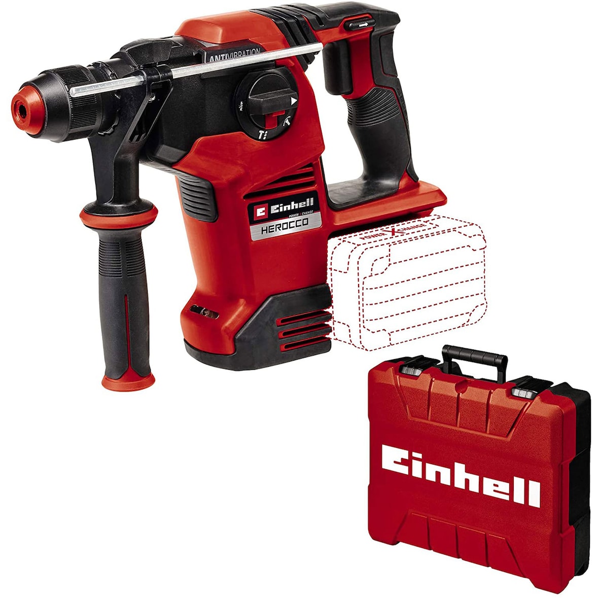 Einhell HEROCCO 36/28 - Akku-Bohrhammer 3.2 Joule, 29 Nm, bürstenloser Motor, SDS+