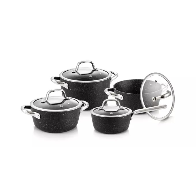 Tescoma bateria de cocina president stone, 8 pzs
