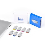 thumbnail of [SmartKeeper ESSENTIAL] 1 x Verriegelbarer USB-Speicher ohne BASIC Typ Schlüssel / Dunkelblau