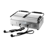 thumbnail of Grill contact - lisse - plaque de gril double - 2 x 22 cm | Maxima - 09300437