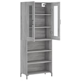 thumbnail of Helloshop26 - Buffet Sideboard Kommode Kleiderschrank Aufbewahrungsmöbel Organizer Küche Wohnzimmer Lounge hohe Sonoma-Eiche 69,5 x 02_0035505