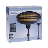 thumbnail of WellHome - Terrassenheizer mit 3 Quarzröhren 50x18x21cm