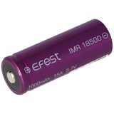 thumbnail of Efest Purple IMR18500, 1000mAh 3,7V, 50.10x19,3mm, Button Top, ungeschützt