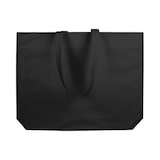 thumbnail of MONOUSO - Niet geweven tas met lange hengsels zwart 48+10x35cm (200 stuks)