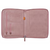 thumbnail of Conférencier Rhodiarama, pour bloc A5, en simili cuir italien, coloris bois de rose