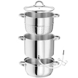 thumbnail of Dampfentsafter 15 Liter aus Edelstahl AISI 430 Ø 26cm