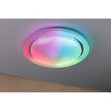 thumbnail of Paulmann LED-plafondlamp Rainbow met regenboogeffect    RGBW+ 2800lm 230V 38,5W dimbaar Chroom#Wit 70547