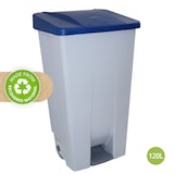 thumbnail of DENOX Afvalbak met pedaal Selective 120 liter. Blauwe kleur.