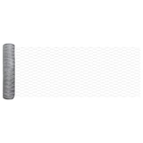 thumbnail of vidaXL Zaunpfosten Silber 10 x 0,6 m (50 mm Maschen) Stahl
