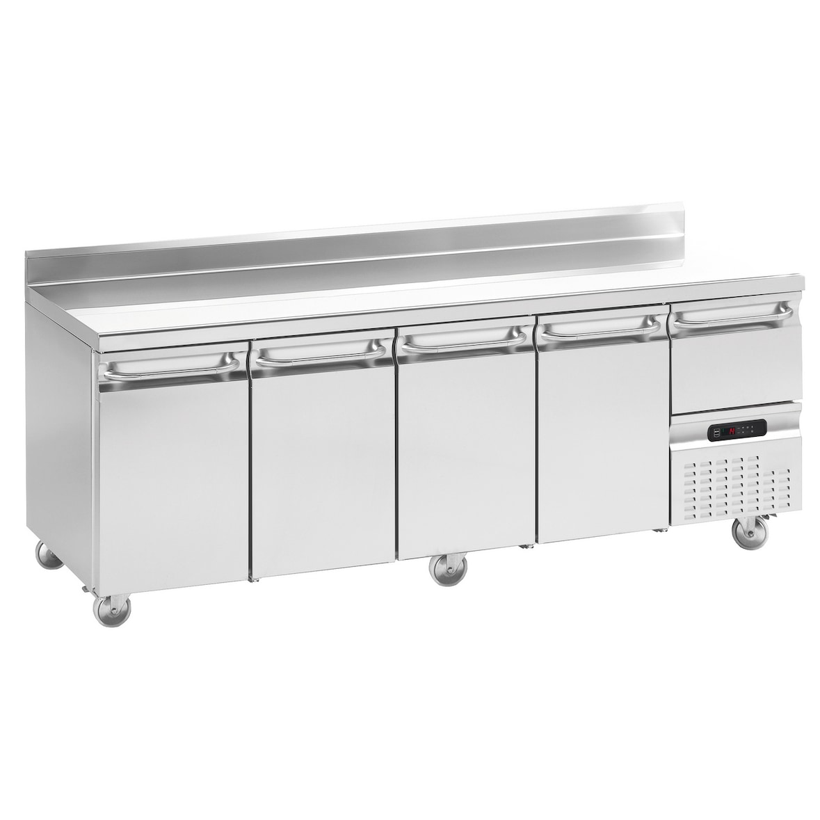 METRO PROFESSIONAL Table réfrigérée GN 1/1 4 portes,
