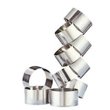 thumbnail of de Buyer Cercle à mousse inox rond 8 cm H.4.5 cm x 10